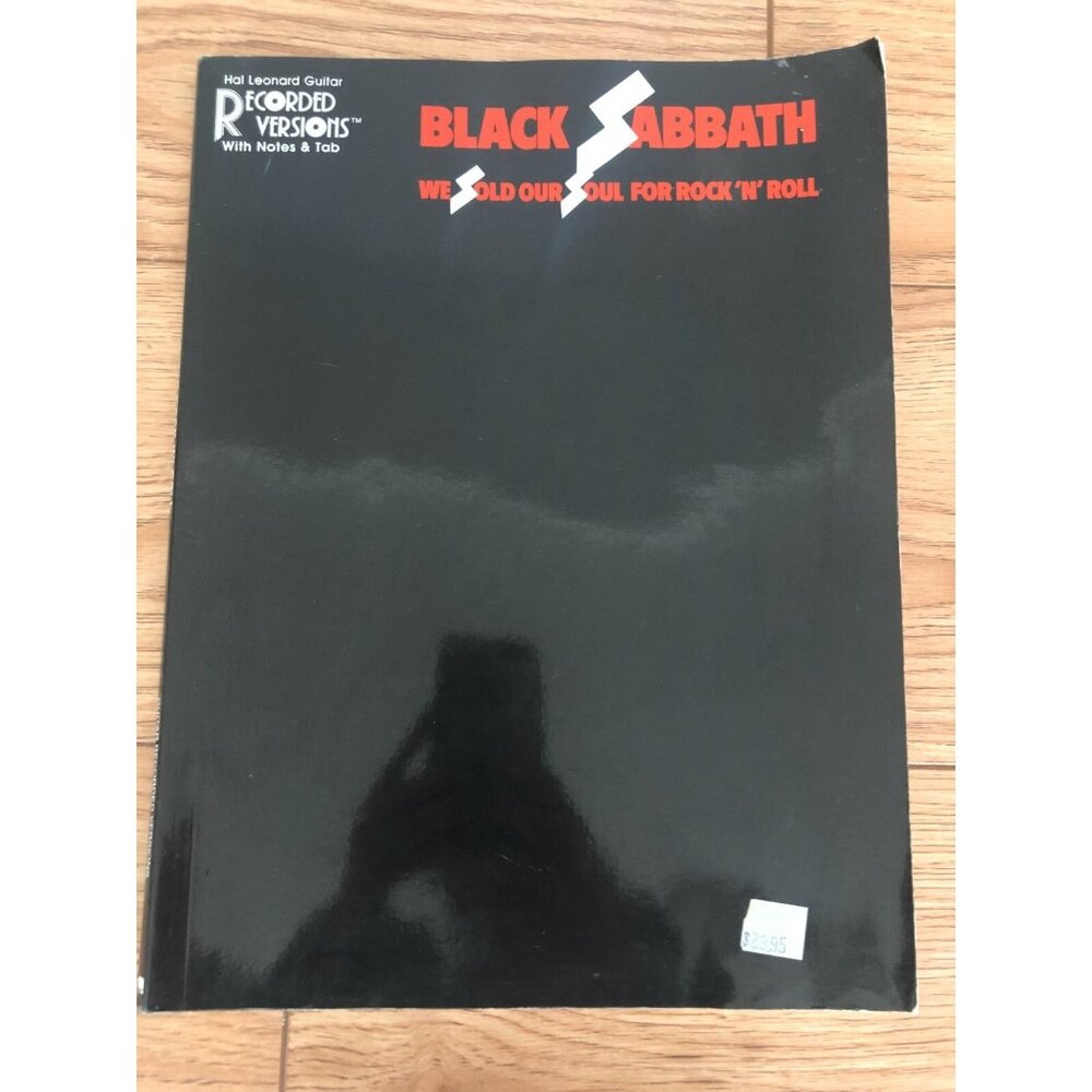 Black Sabbath: We Sold Our Soul for Rock 'n Roll Notes & Guitar Tabs 1989 EUC